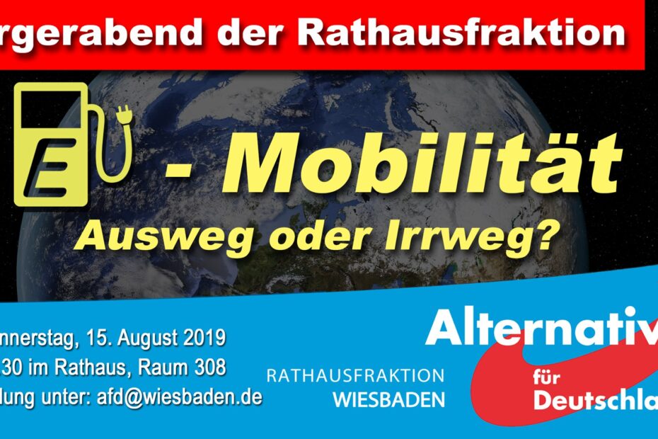 Bürgerabend Emobilität