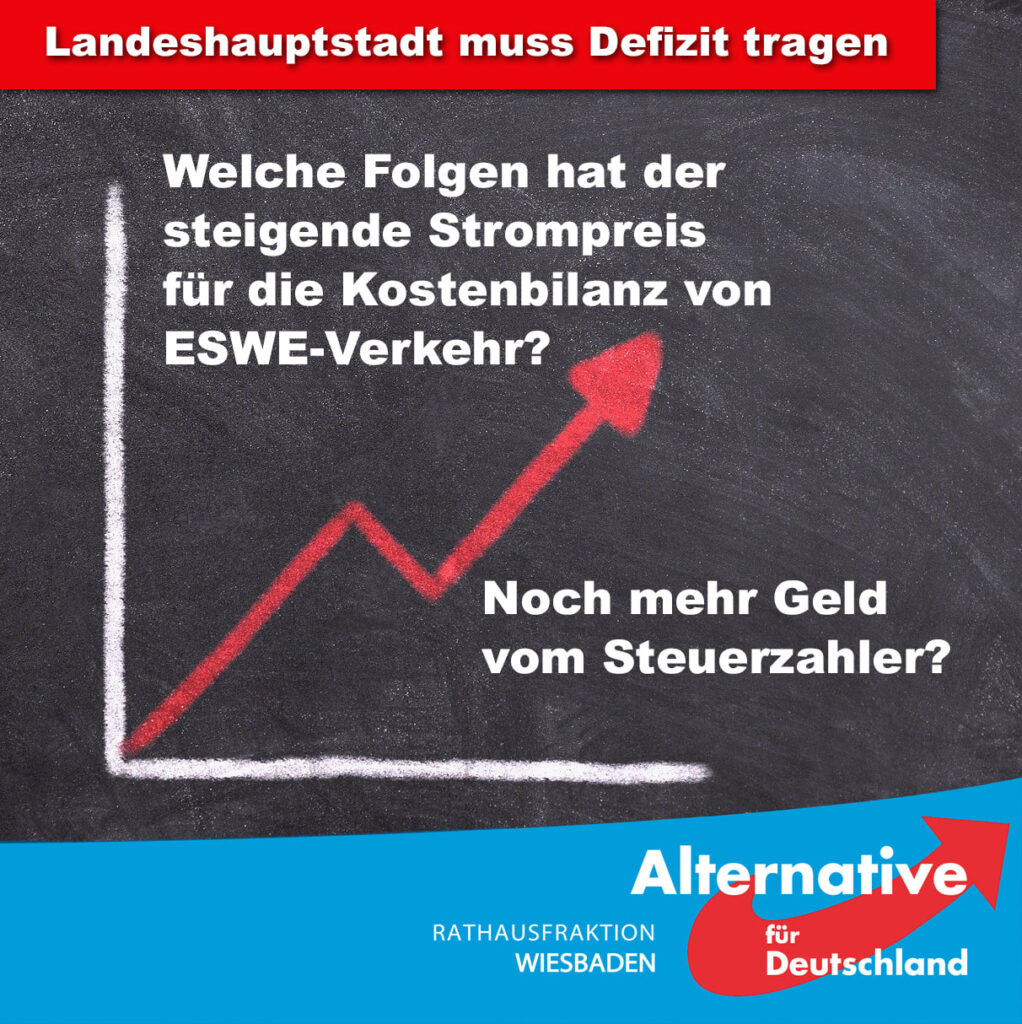 STEIGENDE STROMKOSTEN ALS RISIKO
