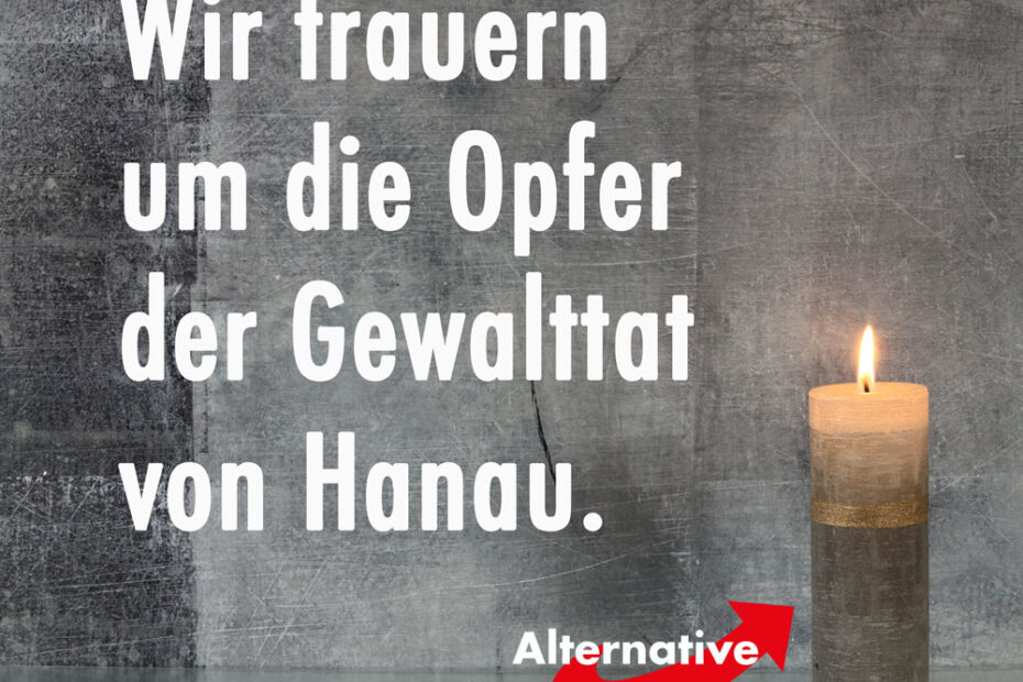 AfD Rathausfraktion Wiesbaden Gewaltat-in-Hanau