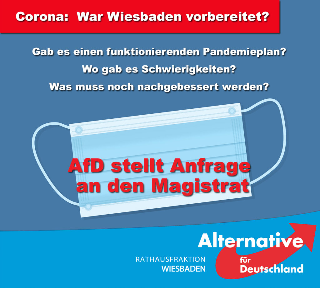 Corona - War Wiesbaden vorbereitet? AfD Wiesbaden