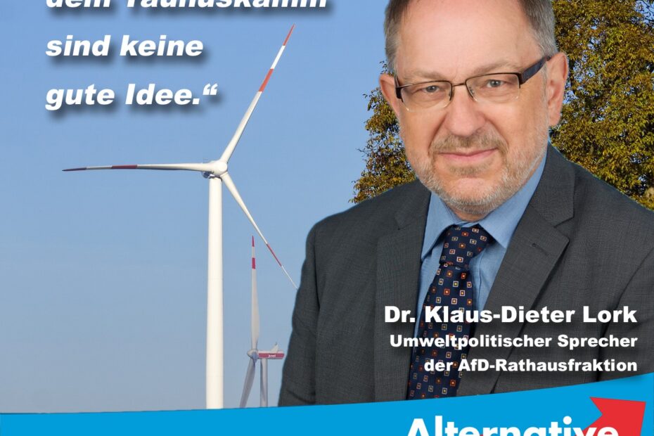 Windkraftanlagen auf dem Taunuskamm sind keine gute Idee! AfD Wiesbaden