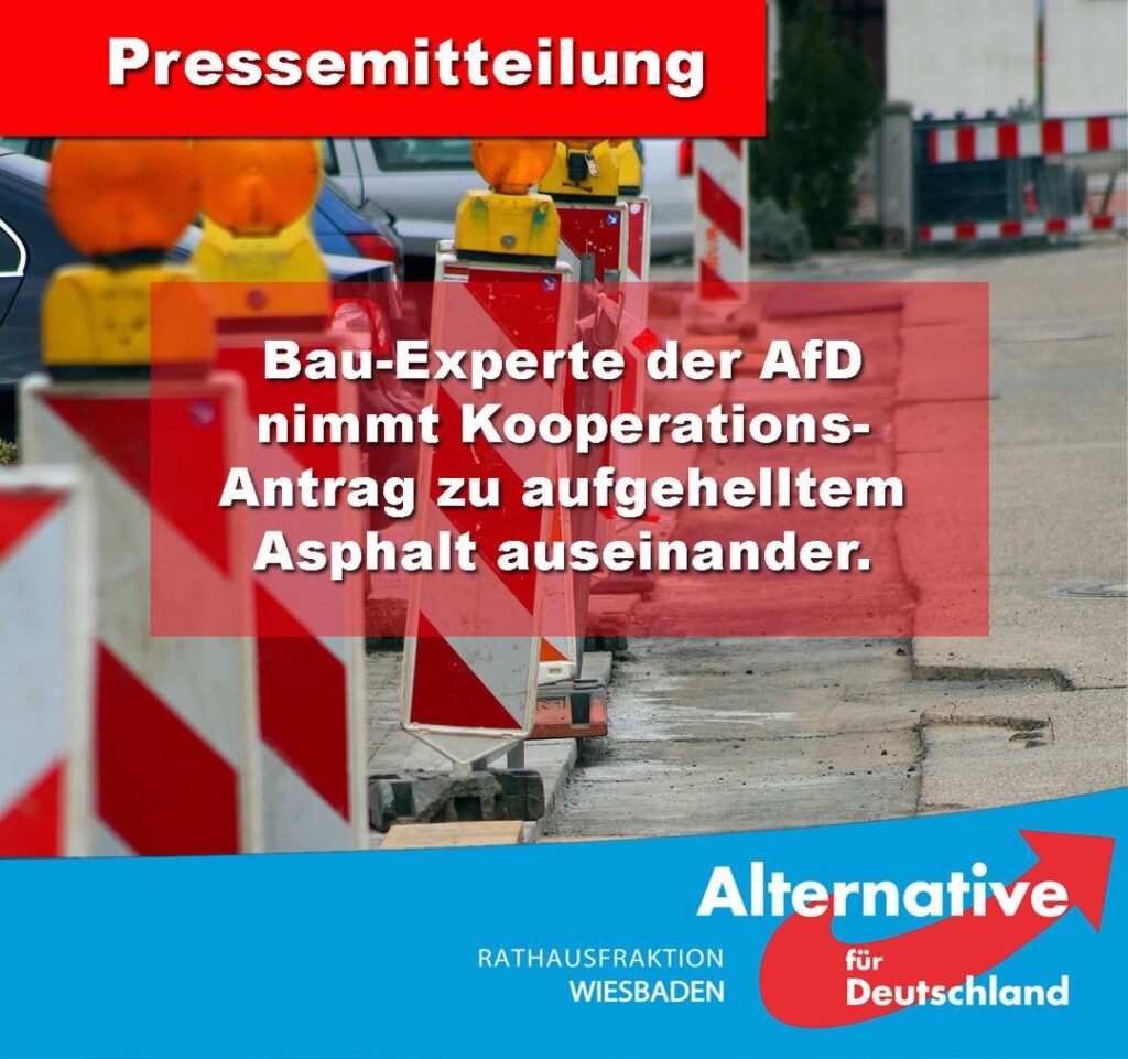 AfD Rathausfraktion Wiesbaden Pressemitteilung