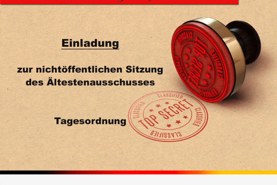 Ältestenausschuss tagt praktisch geheim - AfD lässt Rechtmäßigkeit prüfen