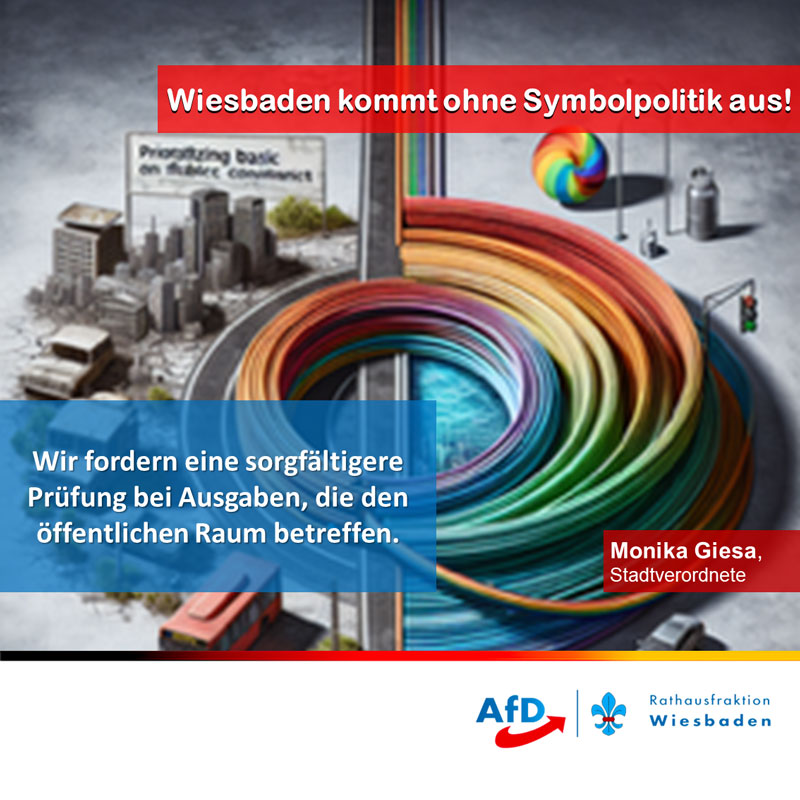 Pressemitteilung Prüfung von öffentlichen Ausgaben Regenbogenkreisel