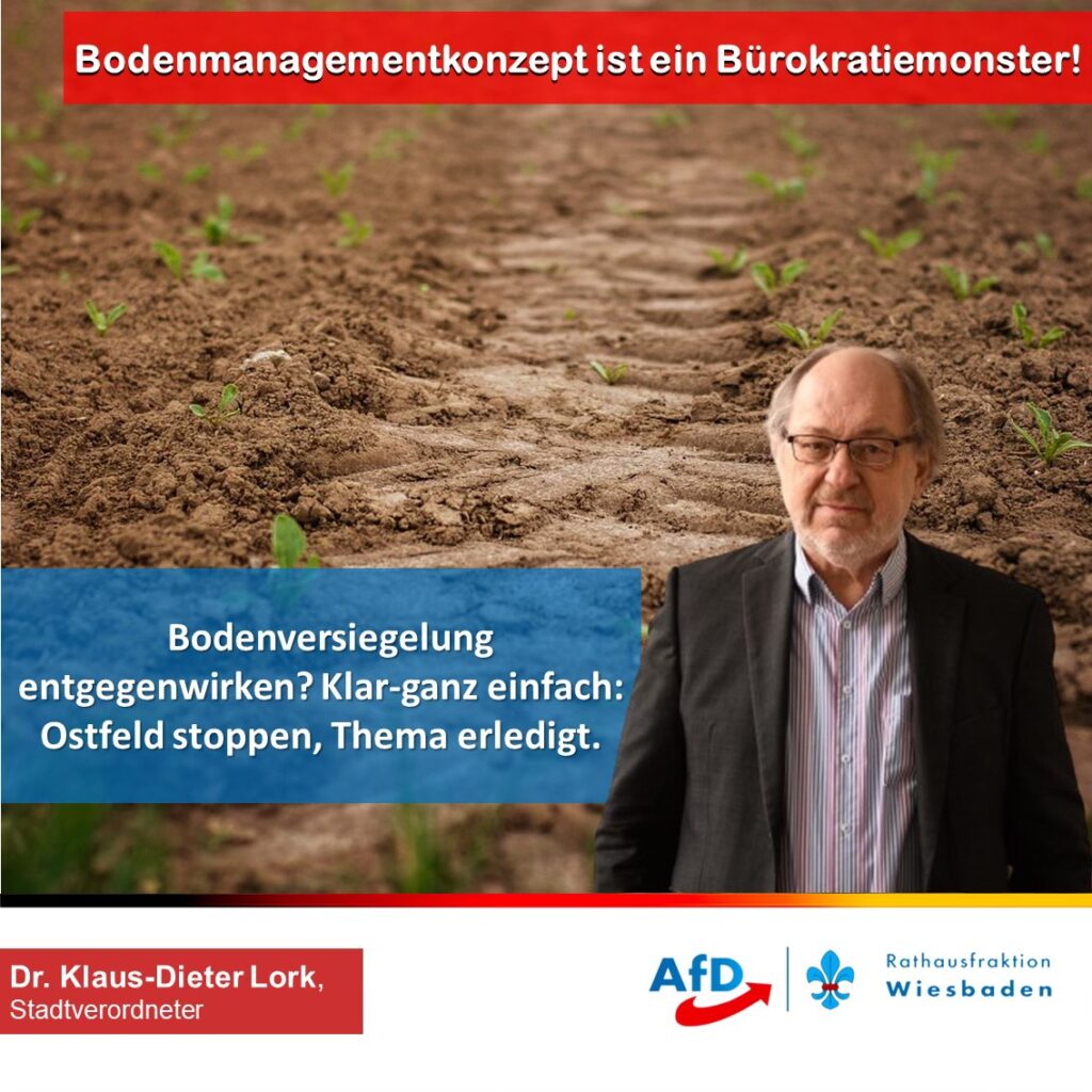 Bodenmanagement ist ein Bürokratiemonster